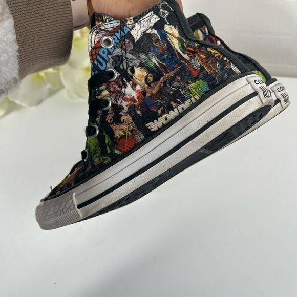 Converse Little Kids Justice League Super Hero Sneakers size 13 - Picture 8 of 11